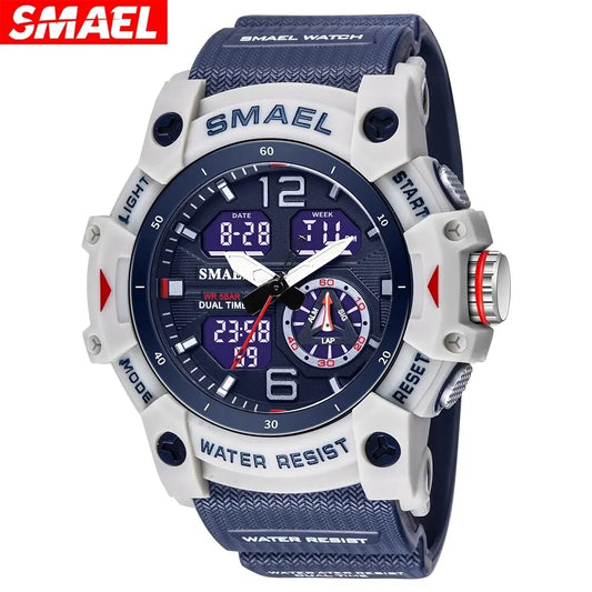 SMAEL Sport Mens Watch Military Wristwatch