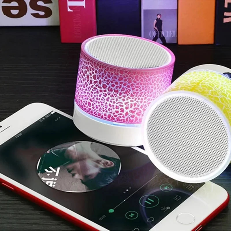 Mini Wireless Bluetooth Speaker Colorful LED