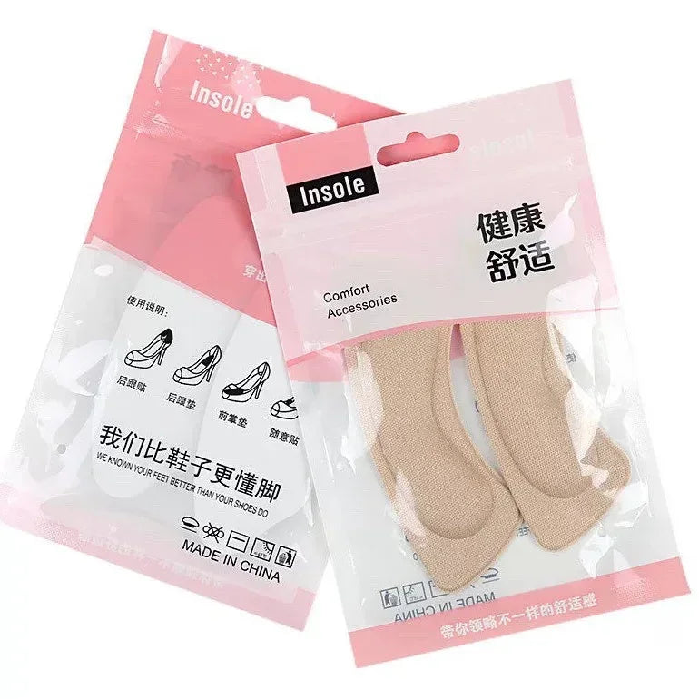 Step in Style Adhesive Heel Inserts for Womens Shoes Pain Relief Guaranteed