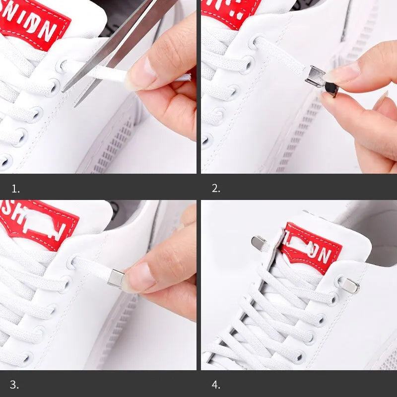 Shoe Laces Elastic Lazy Shoelace Buckle