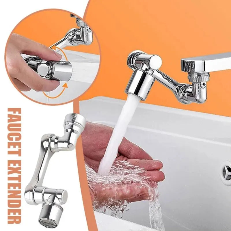 Faucet Extender Rotatable Multifunential Universal