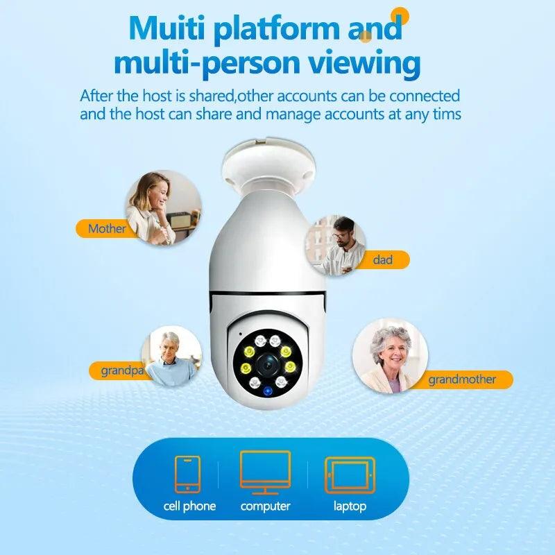 Firebox 5G Bulb E27 Surveillance Camera - On Sale On