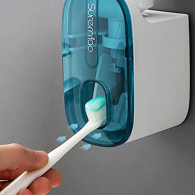 Automatic Toothpaste Dispenser Wall Mount Lazy Toothpaste Squeezer