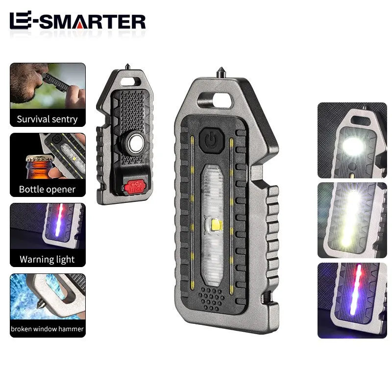 Keychain Flashlights Mini Led Light Multifunctional