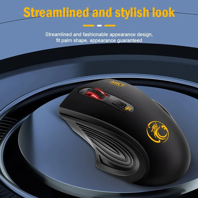 Wireless Silent Mouse 3 Speed Adjustable