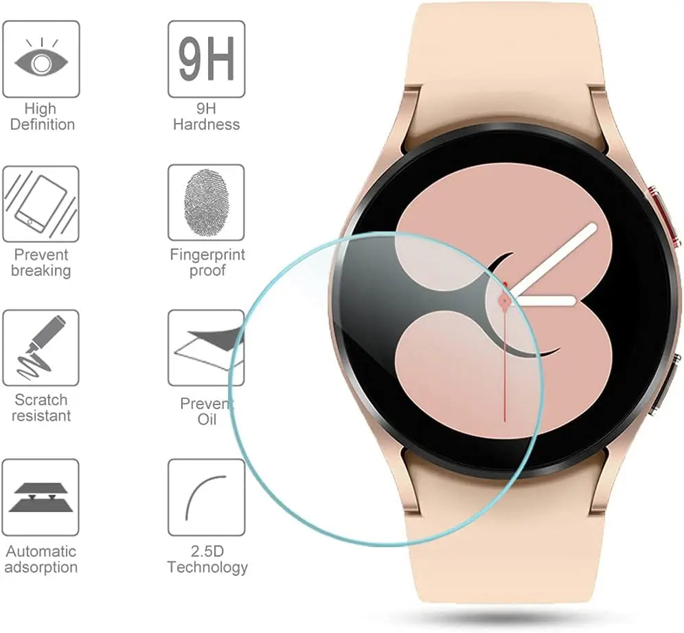 HD Tempered Glass For Samsung Galaxy Watch Screen Protector