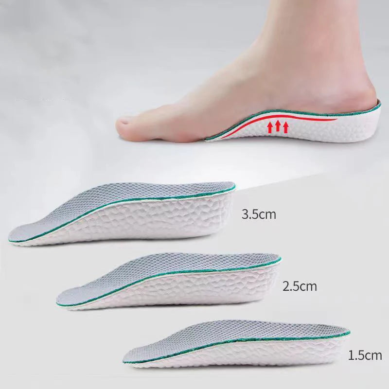 Orthopedic Memory Foam Insoles for Height Increase Support