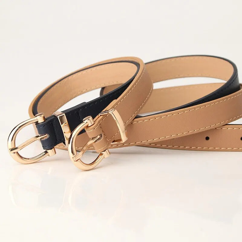 Womens Belt Trend Needle Buckle Casual