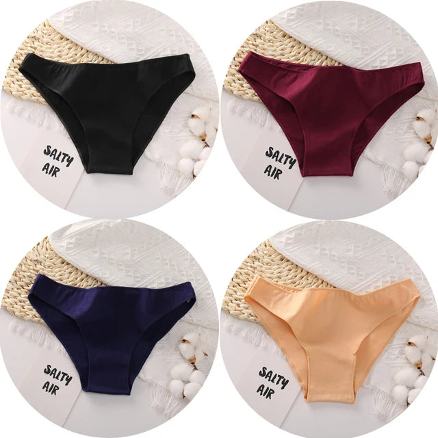 3pcs Cotton Underwear Comfortable Panties Ladies Underpants