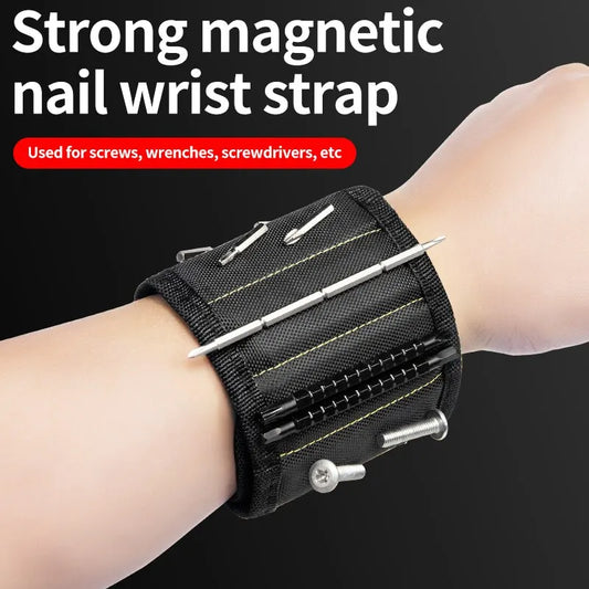 Multifunctional Magnetic Wrist Strap Screw Storage Bag