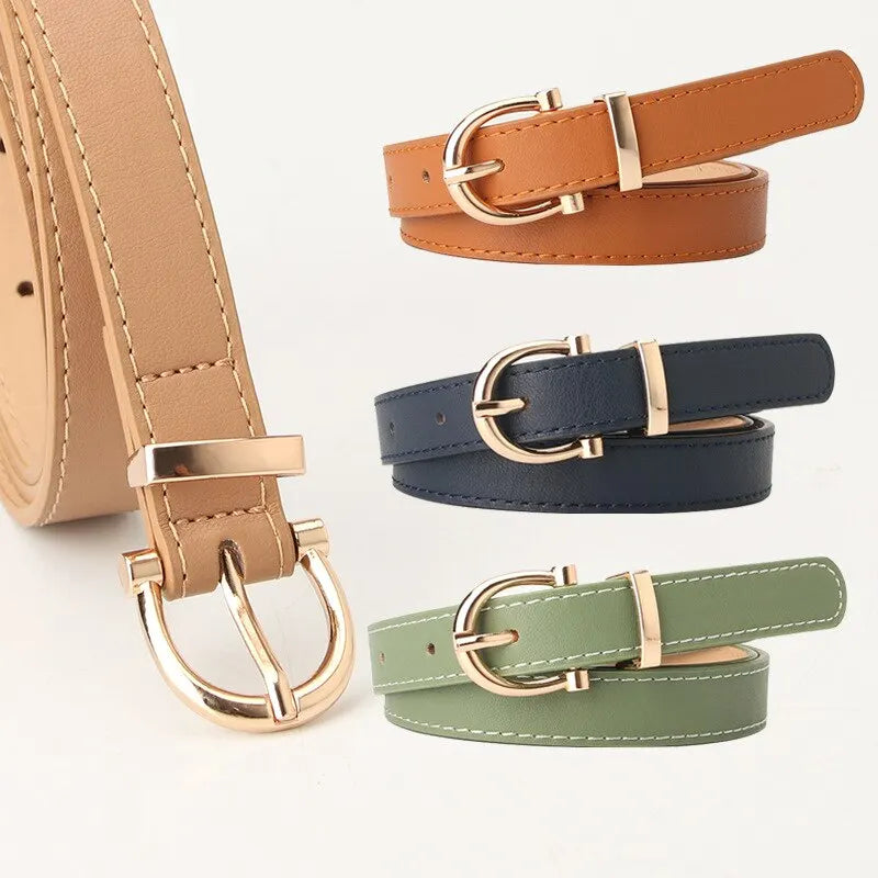 Womens Belt Trend Needle Buckle Casual