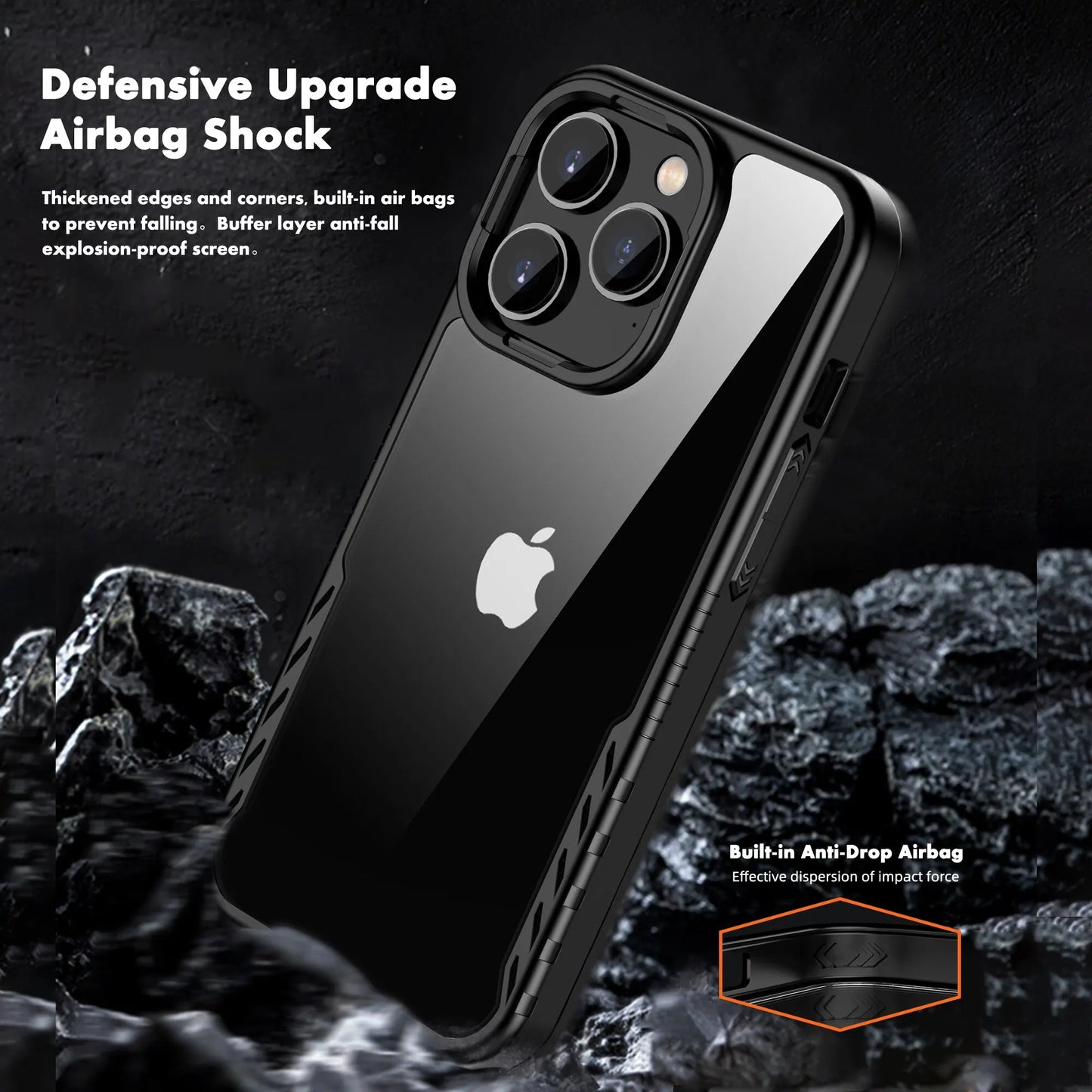 Shockproof Protective Bumper Phone Case For iPhone 14 Pro Plus