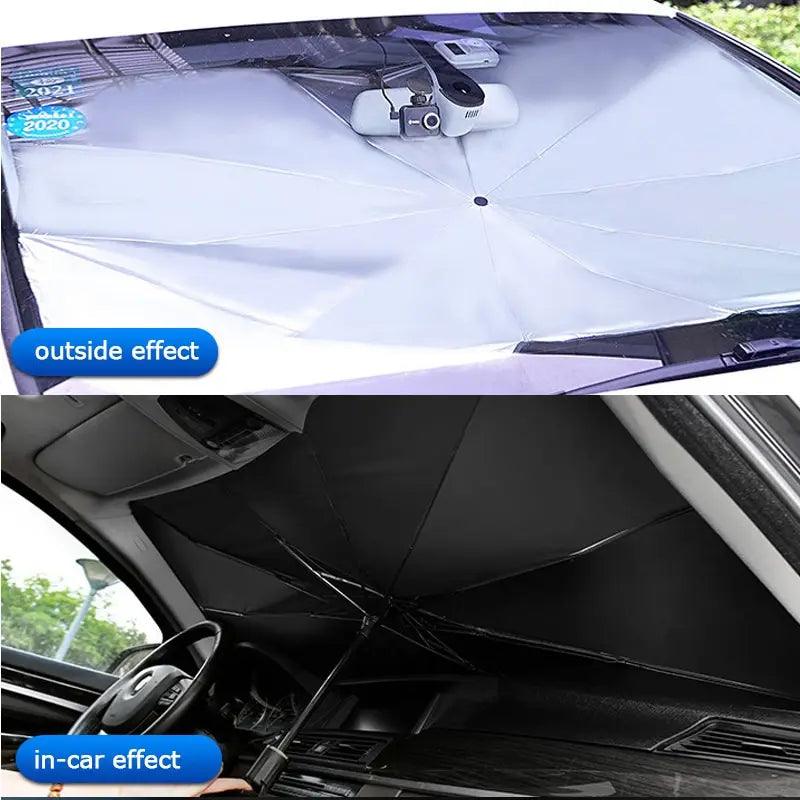 Car Sun Shade Protector Front Window Sunshade Covers - On Sale On