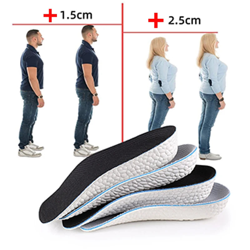 Orthopedic Memory Foam Insoles for Height Increase Support