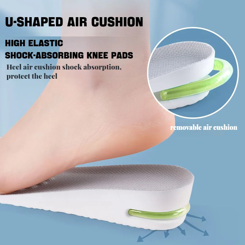 1Pair Height Increase Insole for Feet Comfort Plantar Fasciitis