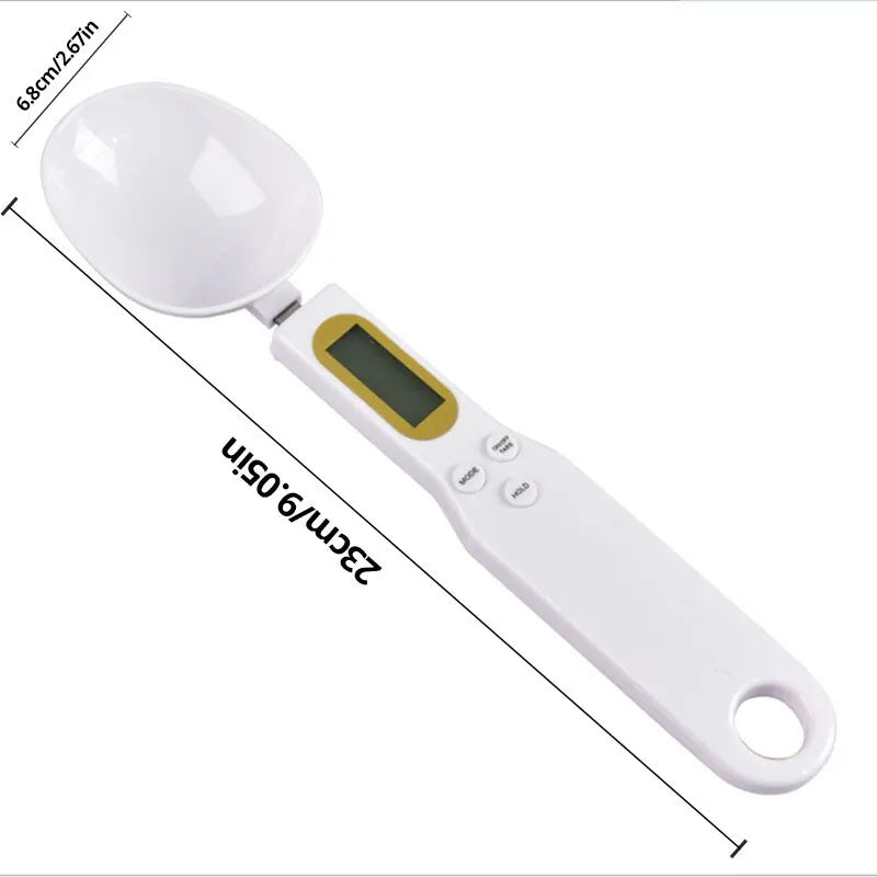 LCD Digital Measurement Adjustable Weighing Spoon Kitchen Scale