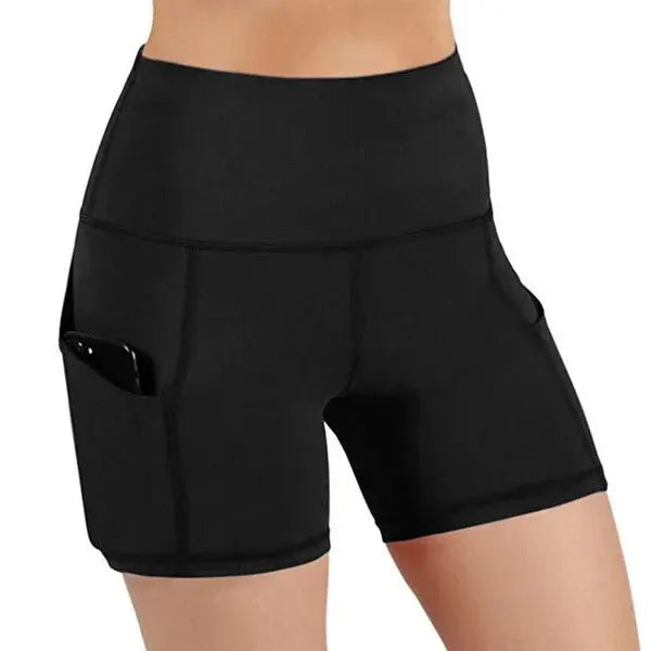 High Waist Sports Shorts Womens Yoga Pants