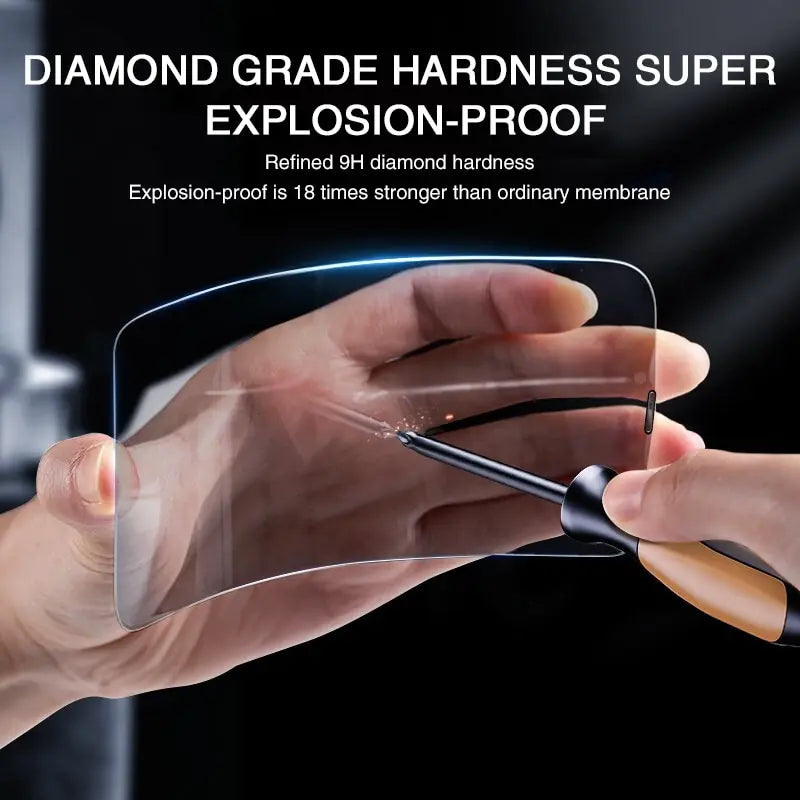 2PCS Full Cover Anti Spy Screen Protector Tempered Glass Privacy