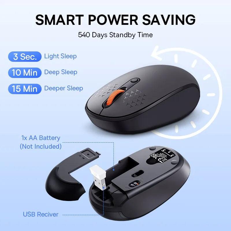 Baseus F01B Mouse Wireless Bluetooth 5.0 Mouse - On Sale On