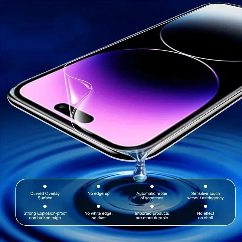 5pcs Hydrogel Film for IPhone Screen Protector