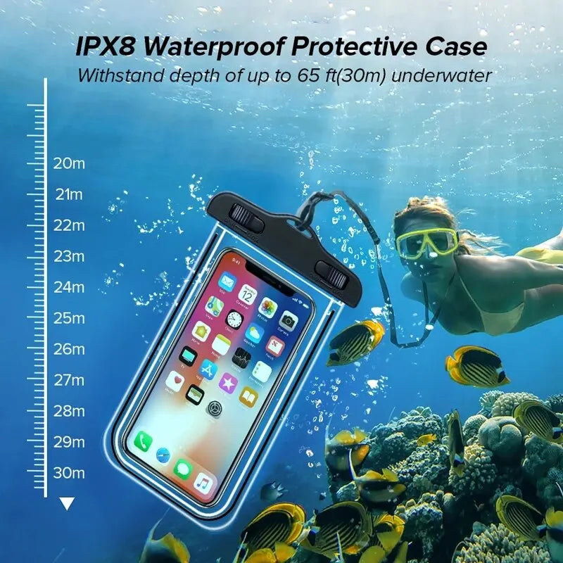 Waterproof Phone Case Swimming Water Proof Bag Universal