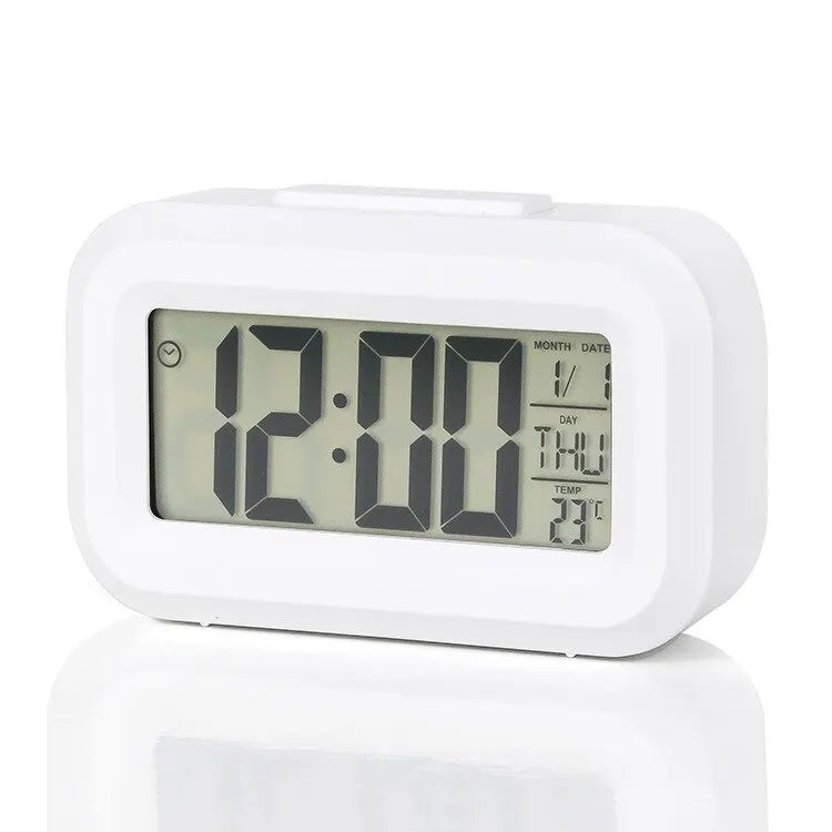 LED Digital Alarm Clock Backlight Snooze Data Time Calendar Table Clock