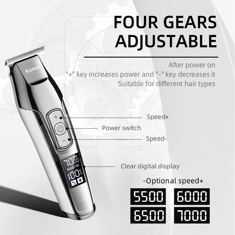 Kemei KM-5027 Professional Hair Clipper Beard Trimmer - On Sale On