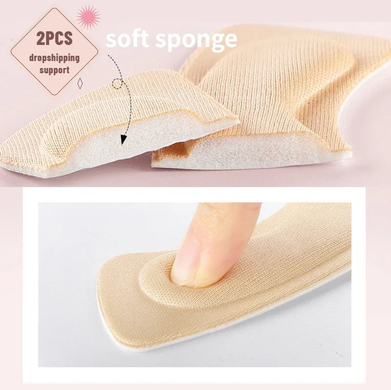 Step in Style Adhesive Heel Inserts for Womens Shoes Pain Relief Guaranteed