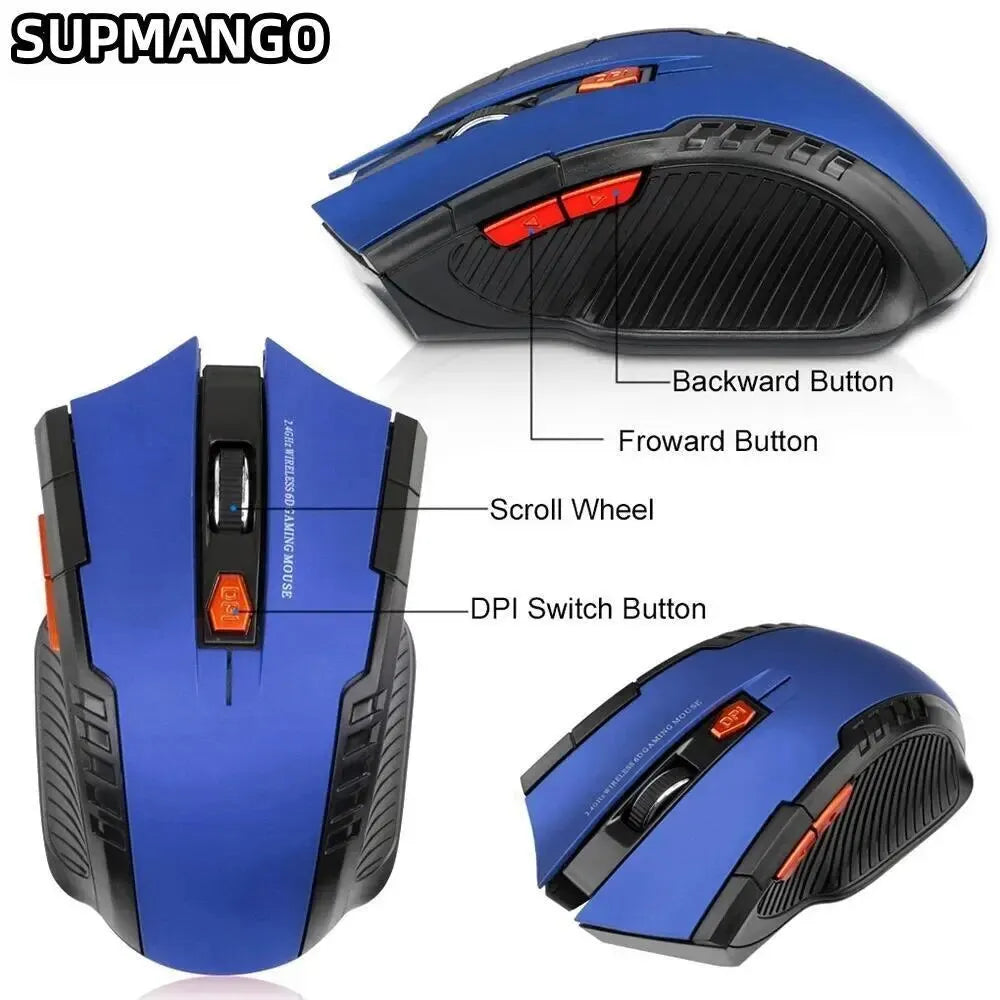 113 Battery Version Mini 2.4 GHz Wireless Optical Mouse