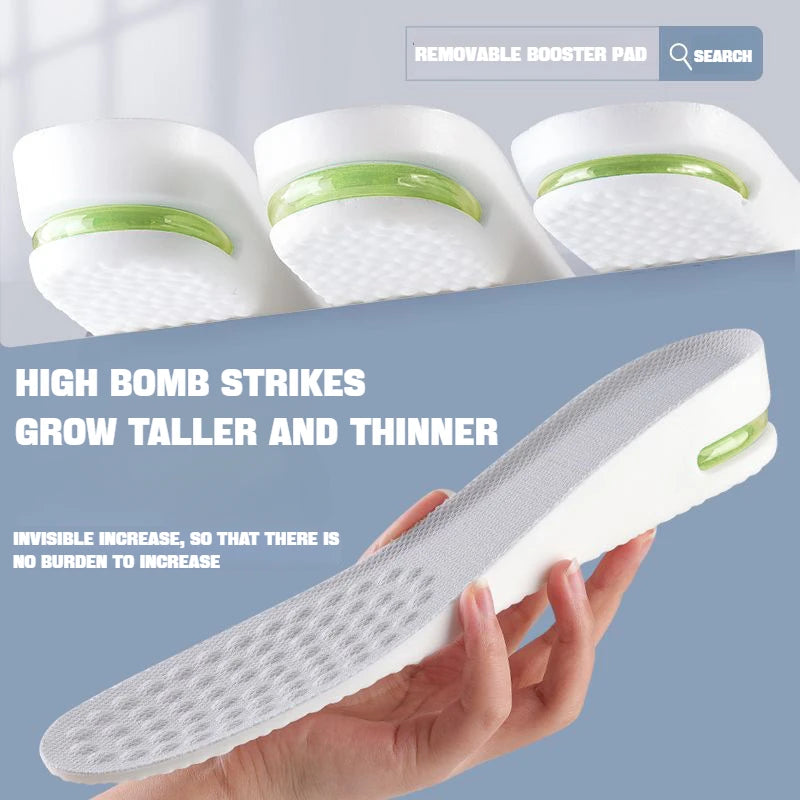 1Pair Height Increase Insole for Feet Comfort Plantar Fasciitis