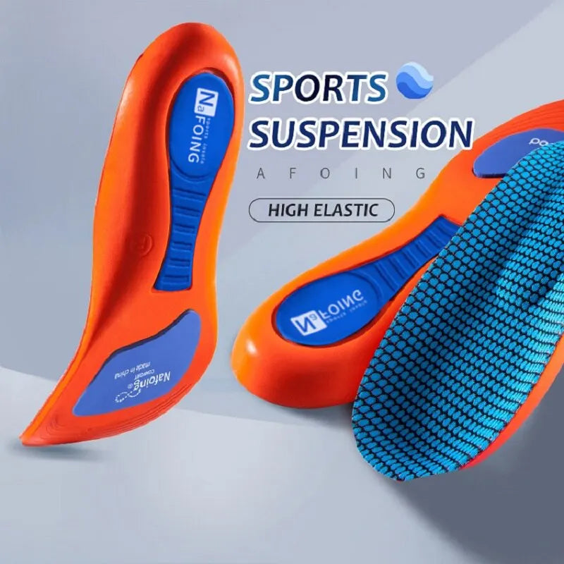 Sport Orthopedic Shoes Insoles Breathable Shock Absorption