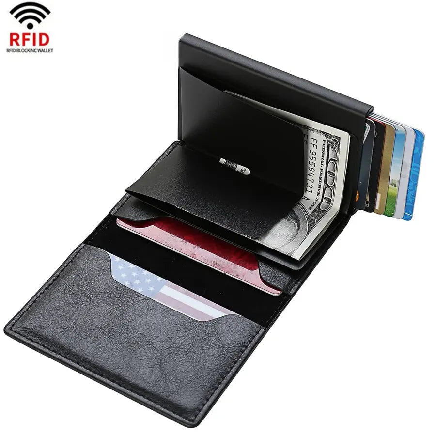 Rfid Card Holder Wallet for Apple Airtag Rfid Slim