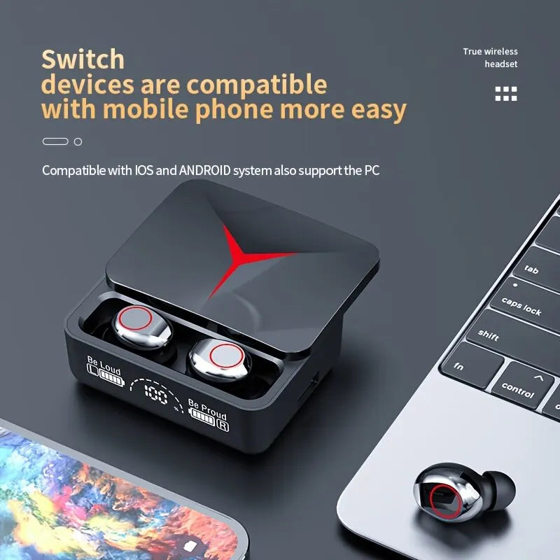 TWS M90 Wireless Earphone Bluetooth 5.3 Earbuds