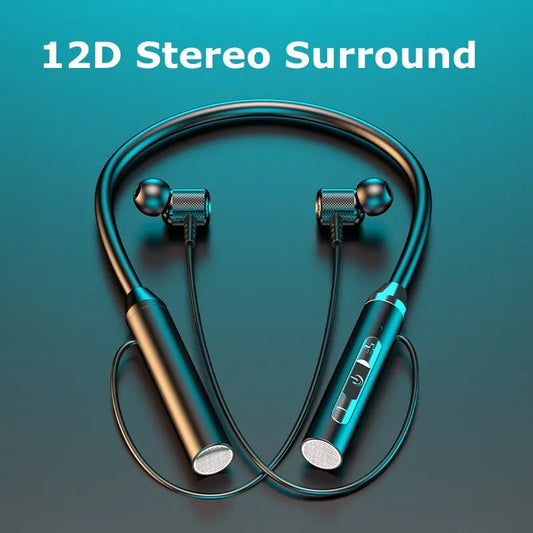 Wireless Headphones Bluetooth Neckband Earphones