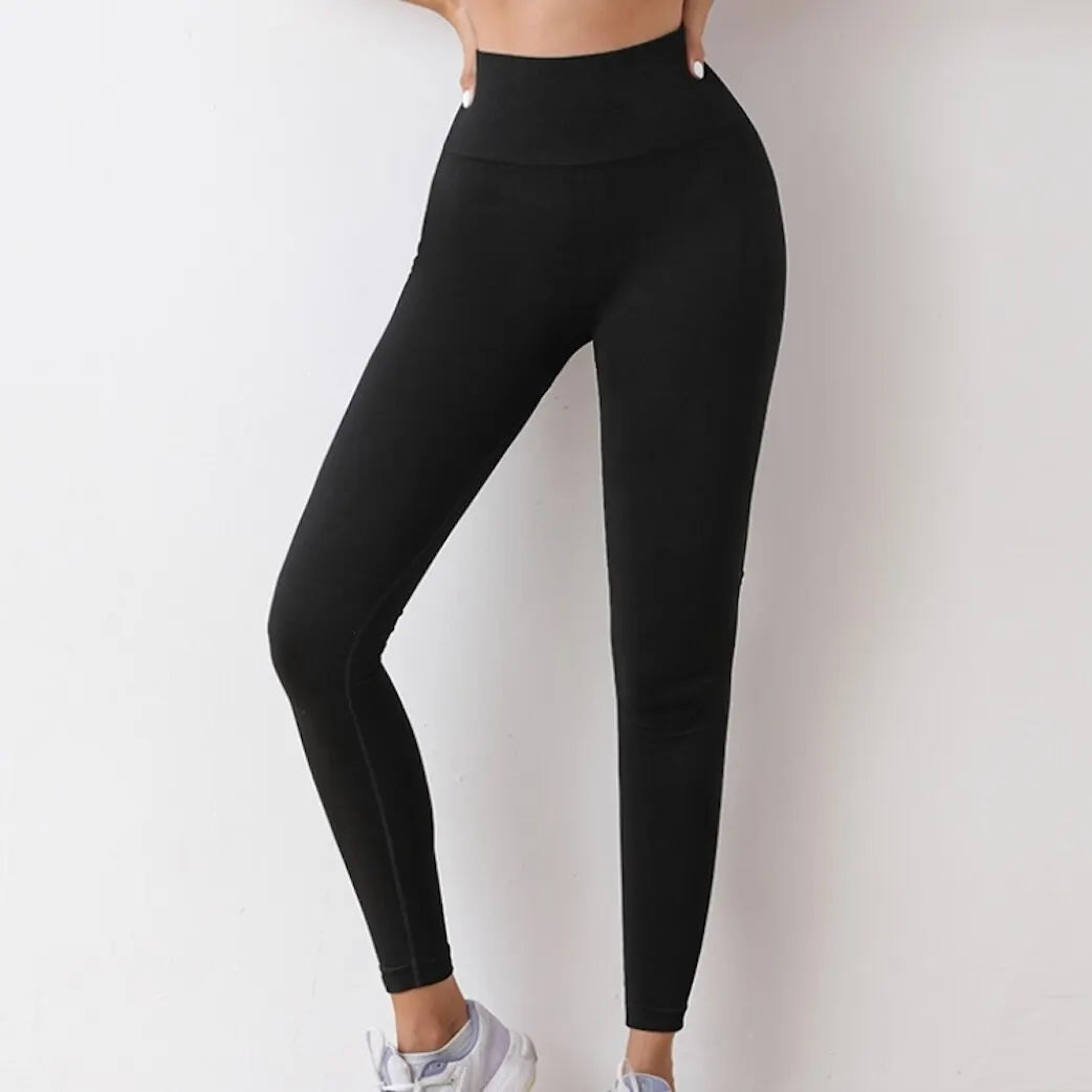 Womens Butt Lifting Yoga Leggings Elastic Workout High Waist