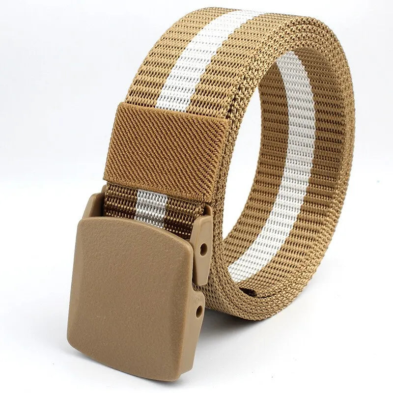 Mens Tactical Military Outdoor Combat Canvas Belt