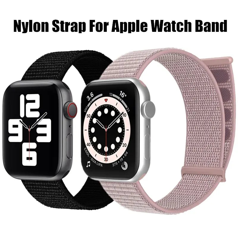 2pcs Nylon Strap For Apple Watch IWatch Series