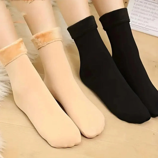 1 Pairs Women's Socks Winter Thick Insulation