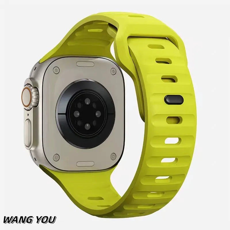 Soft Silicone Strap For Apple Watch Ultra Band IWatch