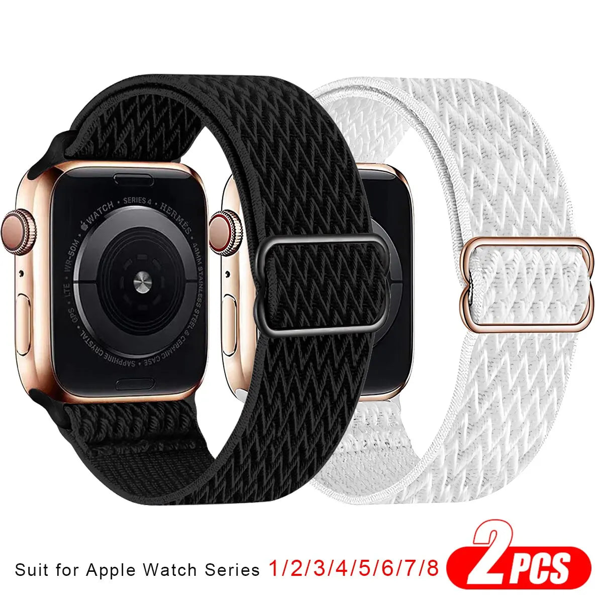 Strap Nylon Loop Wristband Bracelet For Apple Watch Iwatch