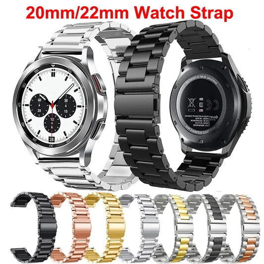 22mm 20mm Stainsteel Steel Strap For Samsung Galaxy Watch