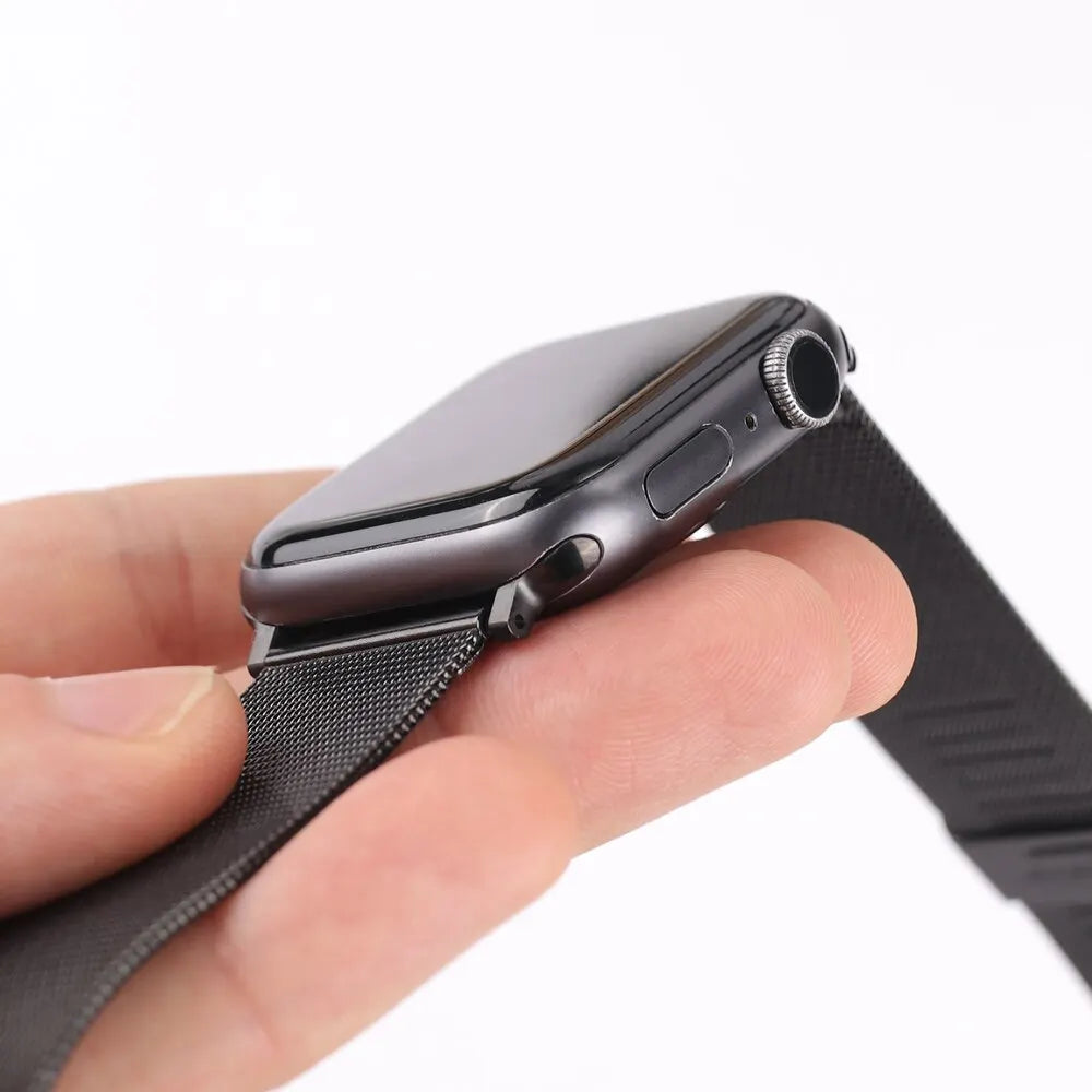 Milanese Loop Strap For Apple Watch Stainless Steel Bracelet