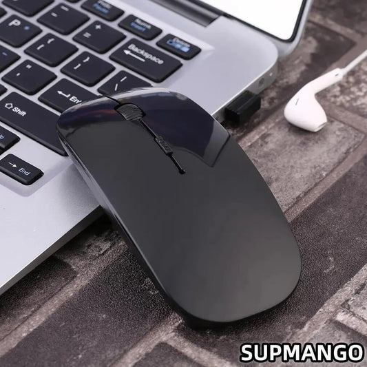 Ultra Thin USB 2.4Ghz Wireless Mouse Cordless Mice