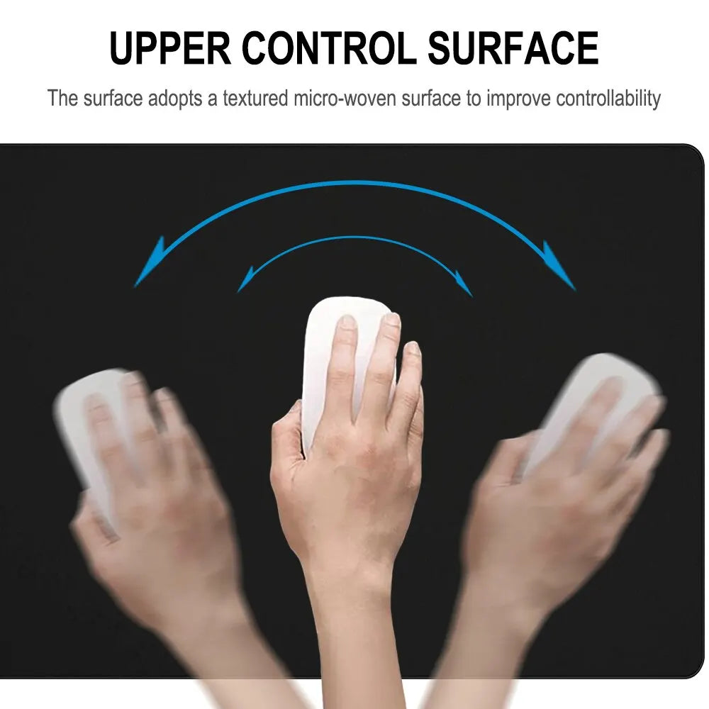 Mouse Pad Non Slip Rubber Base Keyboard Mat