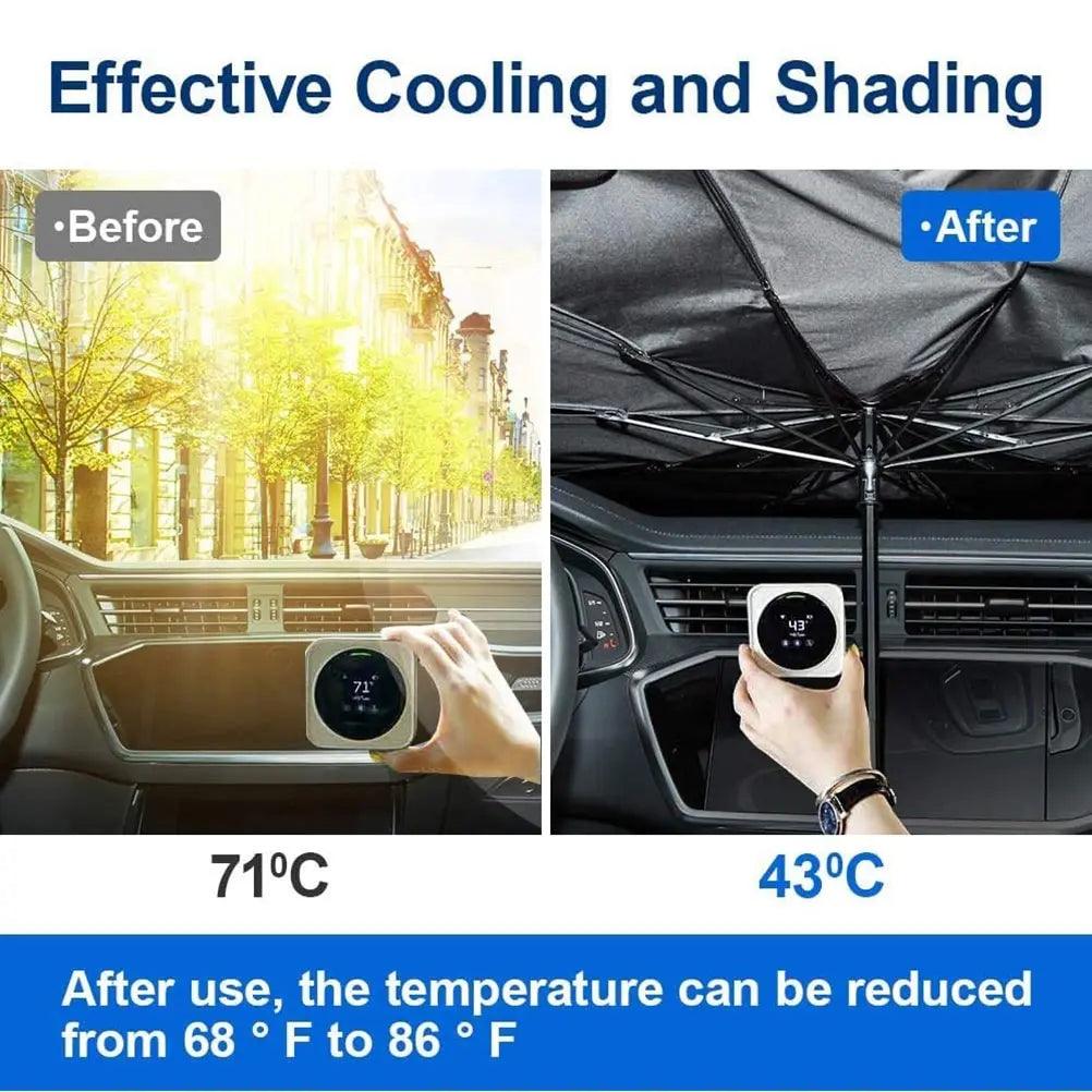 Car Sun Shade Protector Front Window Sunshade Covers - On Sale On