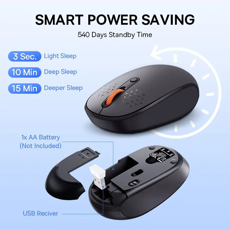 F01B Mouse Wireless Bluetooth Silent Click