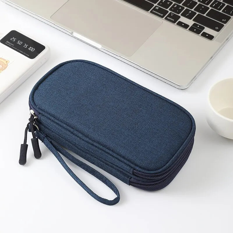 Portable Digital Product Cable Organizer Storage Bag