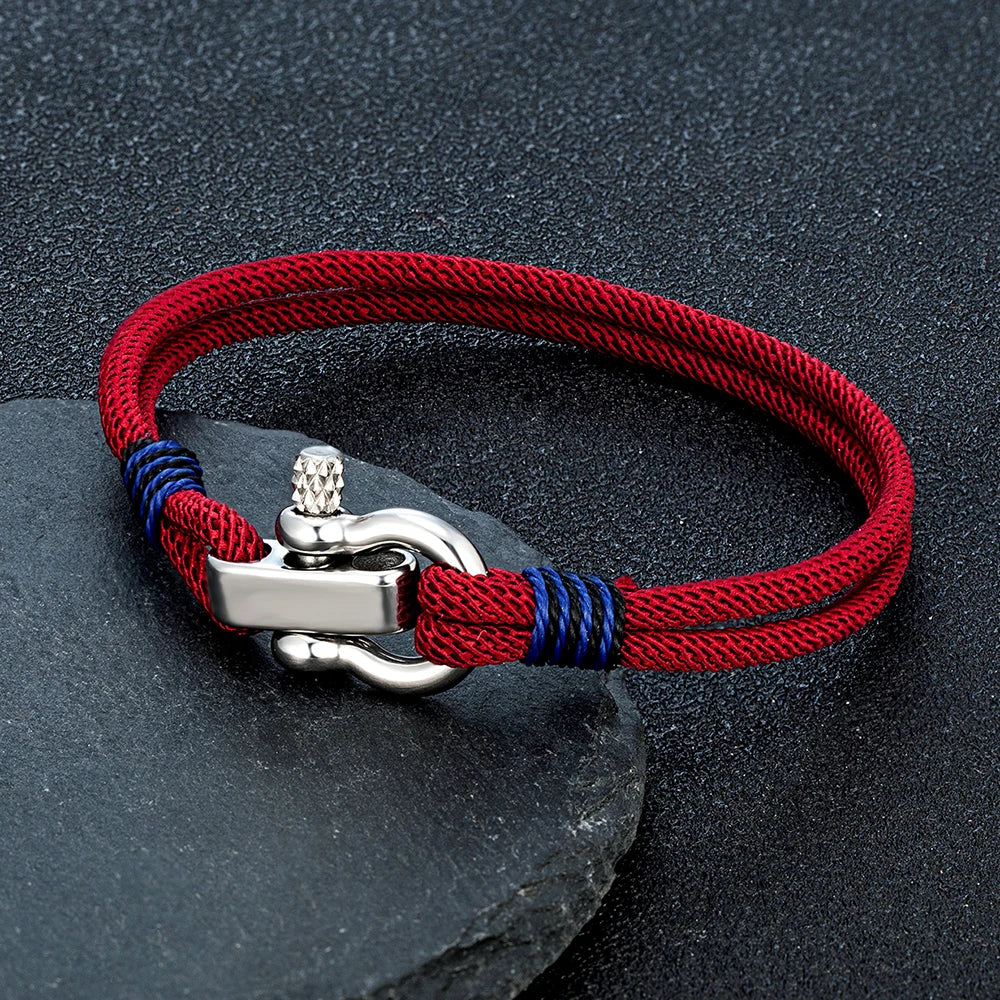 Fashion Braided Rope Bracelets for Men Women Lover