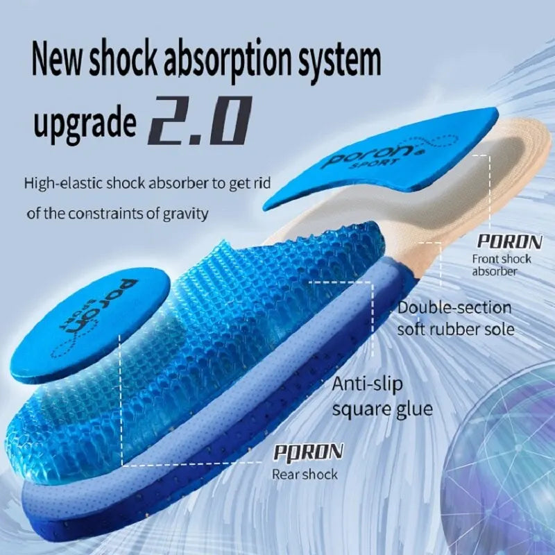 Sport Insoles Arch Support Breathable Shock Absorption Shoes Pad