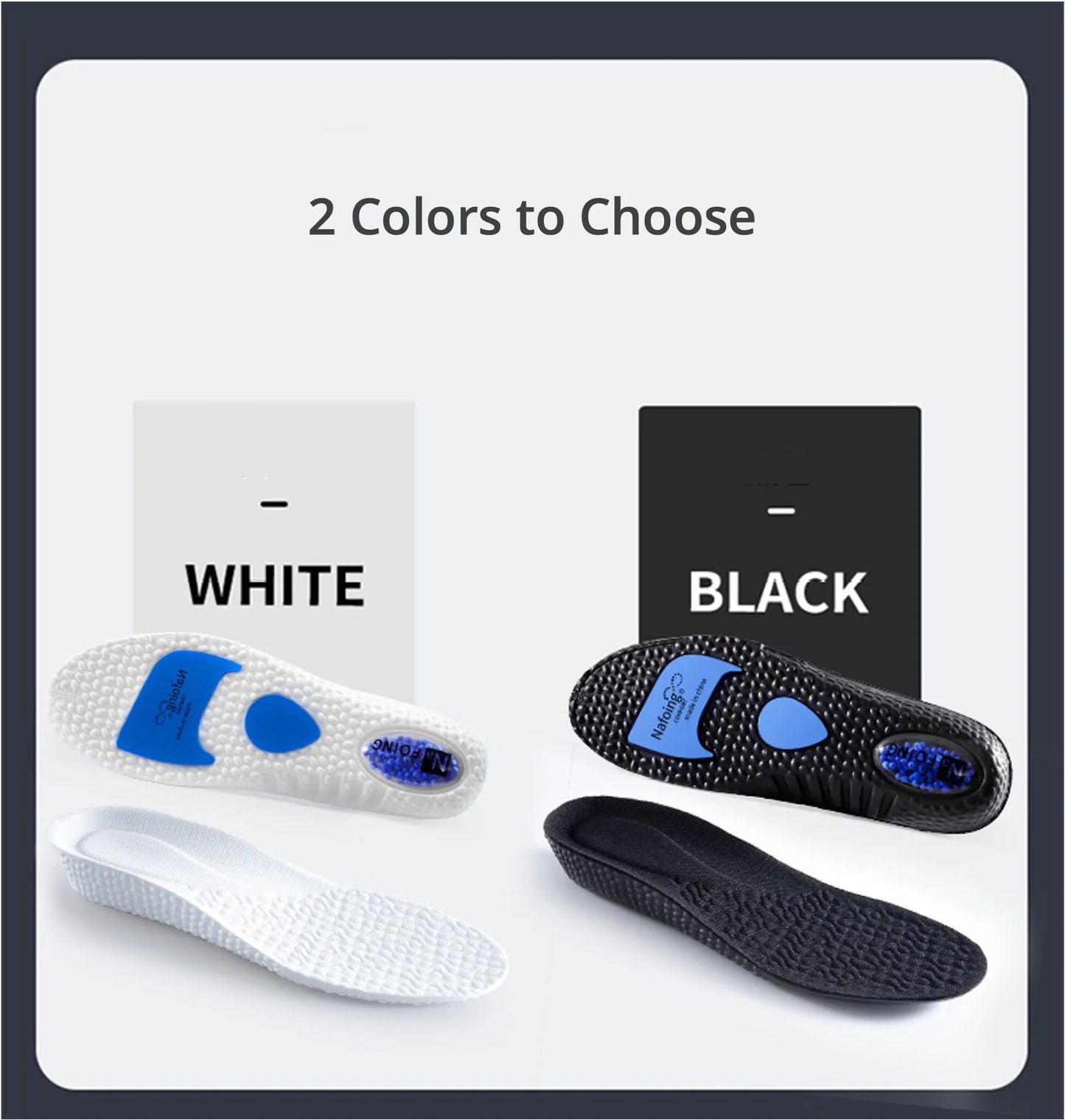 Upgraded Sports Shock Absorption Insoles